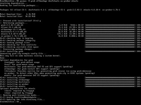 Arch Linux Installation and Configuration on UEFI Machines