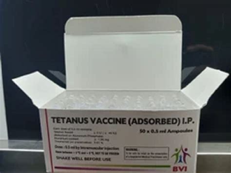 Tetanus Vaccine at Rs 12/piece | Pharmaceutical Tablets in Surat | ID ...