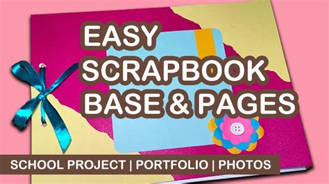 Simple Scrapbook Ideas For School Project Guaranteed Quality | www ...