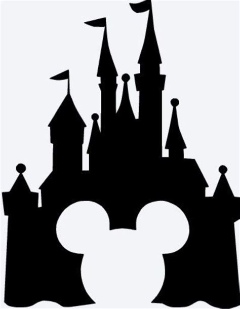 Disney Castle Silhouette | Free download on ClipArtMag