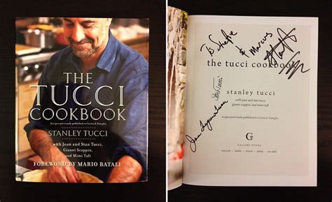 Four Tines and a Napkin: Book Signing | Stanley Tucci