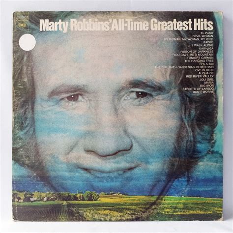 (2 LPs) Marty Robbins - Marty Robbins' All-Time Greatest Hits - Vinyl ...