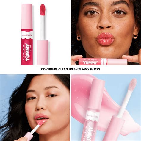 CoverGirl just released their new Clean Fresh Yummy Gloss. The glosses ...