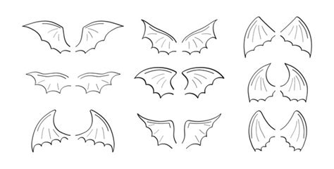 13,706 Bat Wing Draw Royalty-Free Images, Stock Photos & Pictures ...