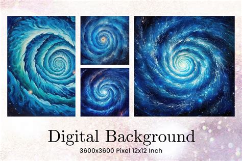 Spiral Galaxy Background Wallpaper Graphic by sistadesign29 · Creative ...