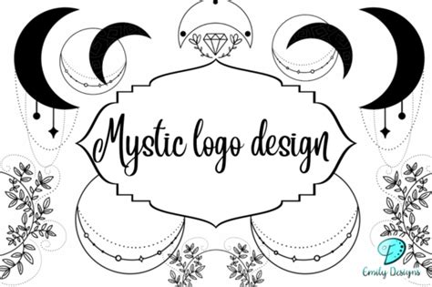 Mystic Logo Set Graphic by Emily Designs · Creative Fabrica