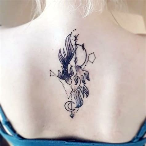 30 Pisces Constellation Tattoo Designs, Ideas and Meanings for Zodiac ...