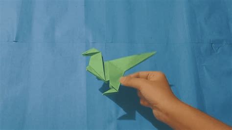 How to Make Origami Dinosaur: Origami Dinosaur Instructions