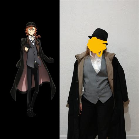 [self] My Chuuya Nakahara (BSD) cosplay work in progress. Almost all of ...