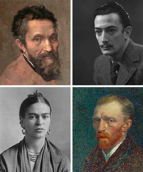 20 Famous Artists Everyone Should Know, From Leonardo to Frida Kahlo