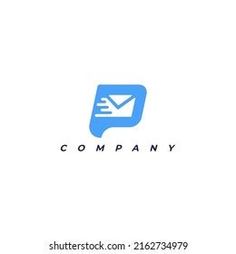 Mail Logo Vector Icon Illustrator Design Stock Vector (Royalty Free ...