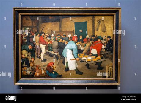 "The Peasant Wedding" painting by Pieter Bruegel the Elder ...