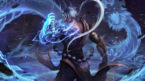 lee sin, storm dragon, lol, league of legends game, 4k, pc, HD ...