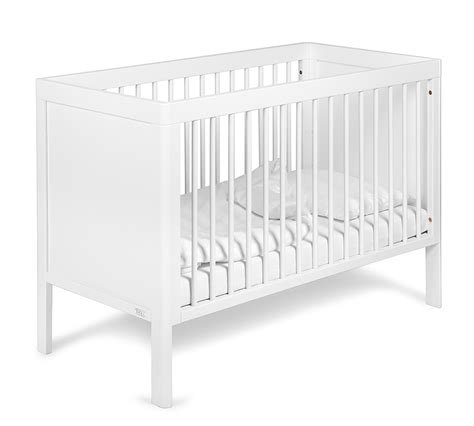 White Wooden Baby Crib with Drop Side from China manufacturer ...