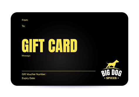 Looking for the Perfect Gift? Buy a Big Dog Spices Gift Card!