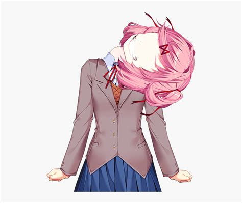 Natsuki Doki Doki Death, HD Png Download - kindpng