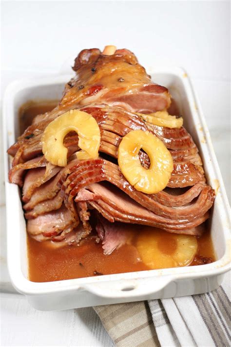 Brown Sugar Glazed Ham (Easy ham glaze) | A Farmgirl's Kitchen