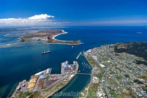 Bluff Harbour _ Bluff, Southland _ aerial