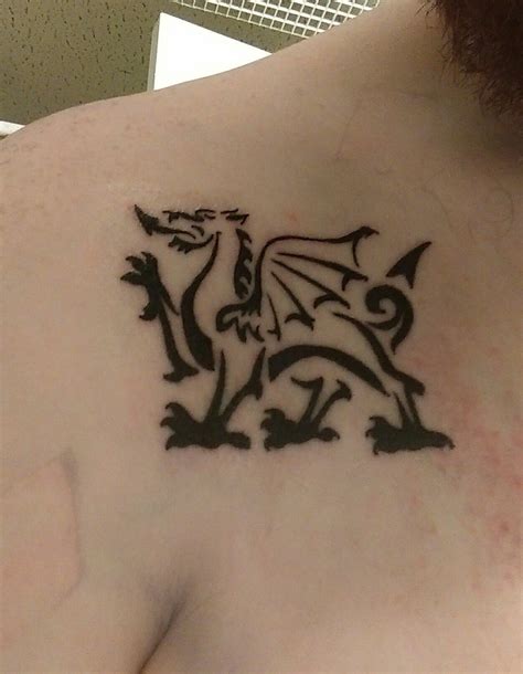 Welsh Flag Tattoo Designs