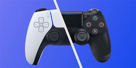 Image Shows PS5 DualSense Controller Compared to PS4 DualShock