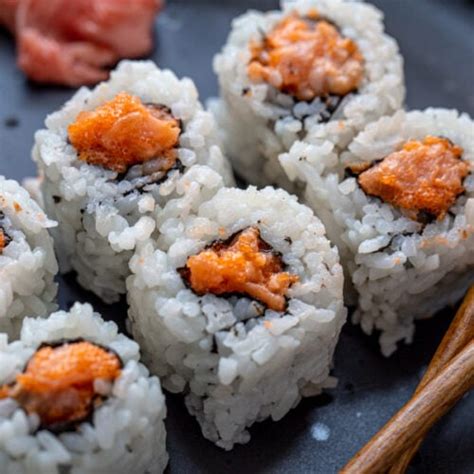 Easy Spicy Tuna Roll (Step-by-Step Photos) - Alyona’s Cooking