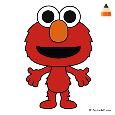 How To Draw Elmo Step By Step Easy at How To Draw