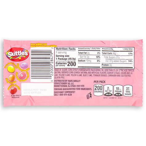 Skittles Smoothies - 1.76oz | Candy Funhouse