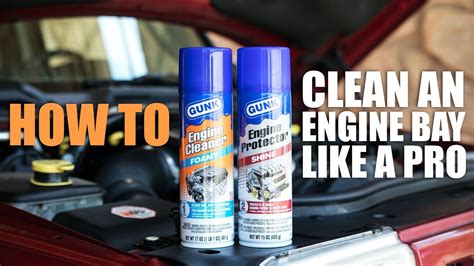 How to Degrease an Engine with GUNK Foamy Cleaner