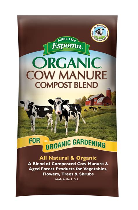 Espoma Cow Manure Compost Blend - Vinland Valley Nursery