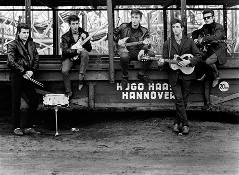 Astrid Kirchherr: The Beatles, funfair, Hamburg - Snap Galleries Limited