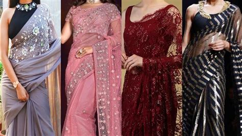 2021 Latest Party Wear Saree Designs|#Designer #Saree #Designs|#Wedding ...