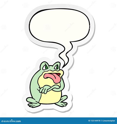 Grumpy Fat Frog Cartoon Character | CartoonDealer.com #21144673