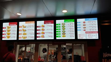 Wendy's Menu Philippines (2024) — Philippine Menus