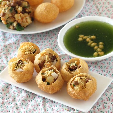 Pani Puri Recipe - Mouth Watering Golgappa - with Step by Step Photos