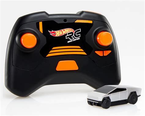 hot wheels unveils remote-controlled tesla cybertruck toy