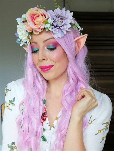 Colorful Fairy Makeup Halloween Tutorial & Costume - Kindly Unspoken