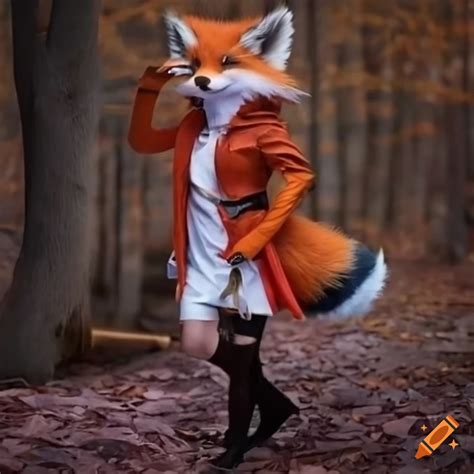 Fox cosplay ideas on Craiyon