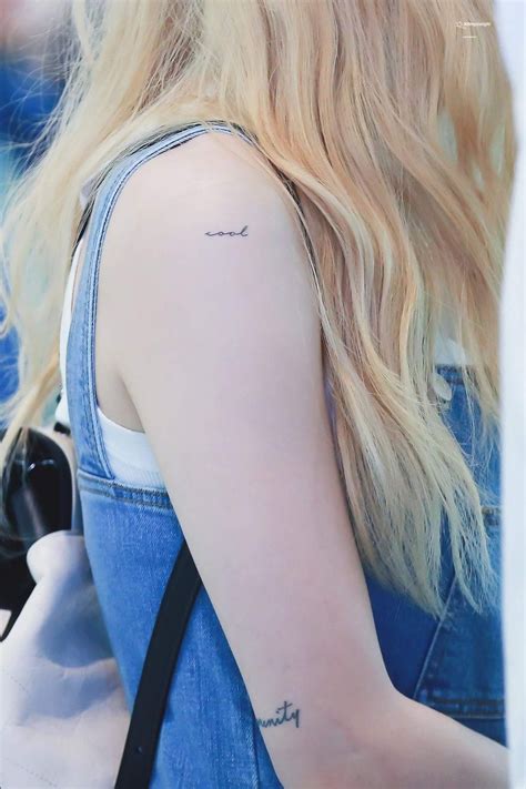 Taeyeon's tattoos - K-POP - allkpop forums