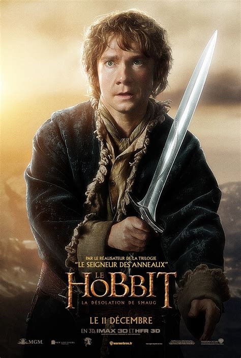 The Hobbit: The Desolation of Smaug French Poster - Bilbo - The Hobbit ...