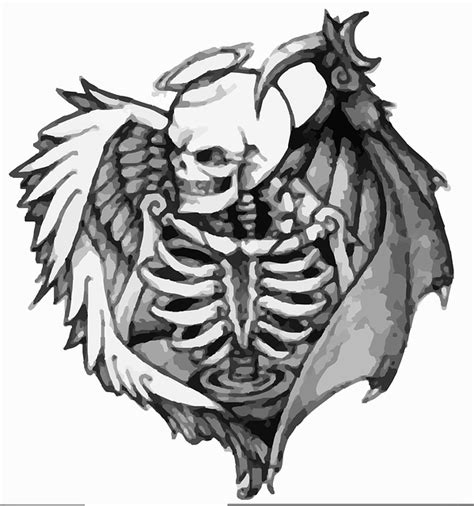 Download Tattoo, Death, Dead. Royalty-Free Vector Graphic - Pixabay