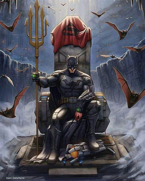 User Uploaded Image - Batman Sitting On A Throne - 736x919 Wallpaper ...