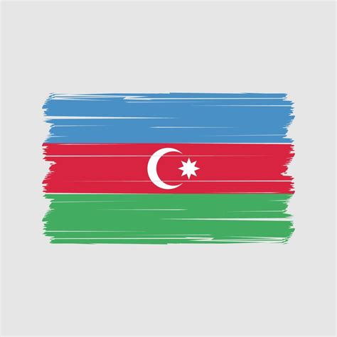 Azerbaijan Flag Vector. National Flag Vector 11481822 Vector Art at ...