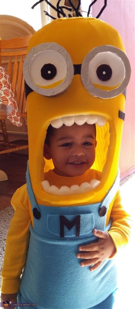 Homemade Minion Baby Costume | DIY Costumes Under $45 - Photo 2/2