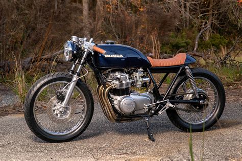 WAR HORSE. David Meyers’ Majestic ‘Balios’ Honda CB550 Cafe Racer ...