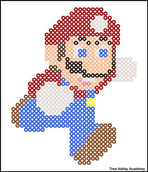 So Many Marios Perler Bead Mario Perler Bead Art Perler Bead Patterns ...