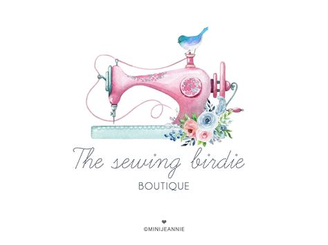 Sewing Logo, Sewing Art, Machine Logo, Craft Logo, Rustic Logo, Ideas ...