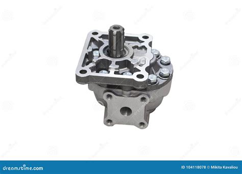 Oil gear pump of the stock photo. Image of spare, service - 104118078