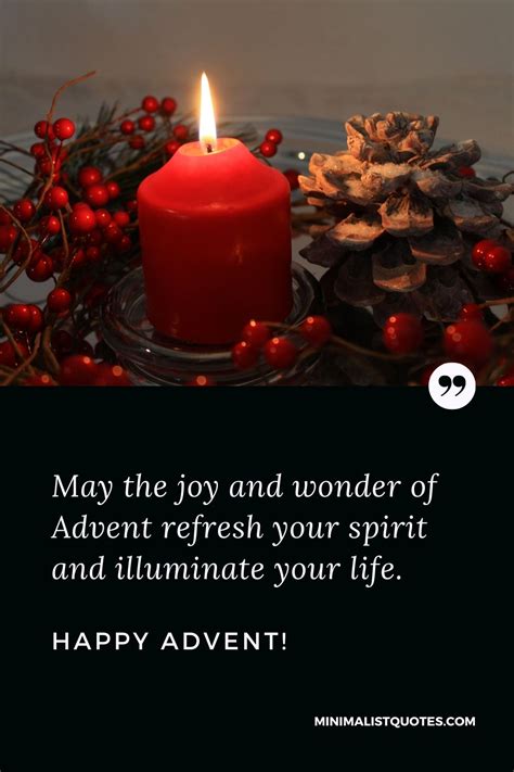 May the joy and wonder of Advent refresh your spirit and illuminate ...