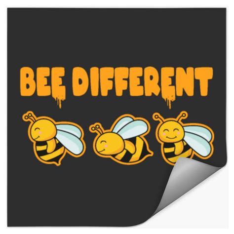 Bee Different Unique Bee Word Joke sold by MariKamon | SKU 29689671 ...