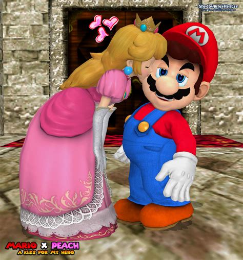 Mario X Peach: A Kiss For My Hero by ShadowNinjaMaster on DeviantArt